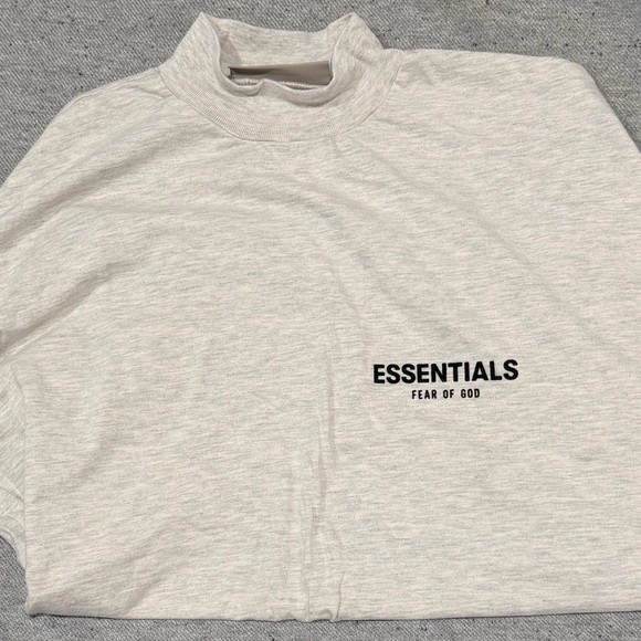 Essentials Light Gray Pullover (lightweight) - Picture 1 of 7